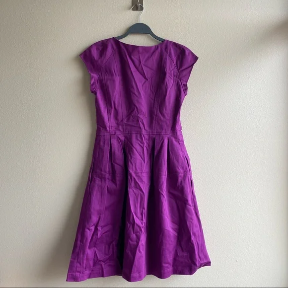 Nanette Lepore Le Cirque Cap Sleeve A-Line Dress Sz. 6 - Picture 12 of 16